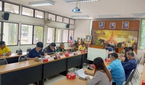 ครอบครัวปศุสัตว์นครปฐม การประชุมคณะกรรมการพิจารณาแผนงานประกอบกิจการฆ่าสัตว์ประจำจังหวัดนครปฐม ครั้งที่ 3/2568